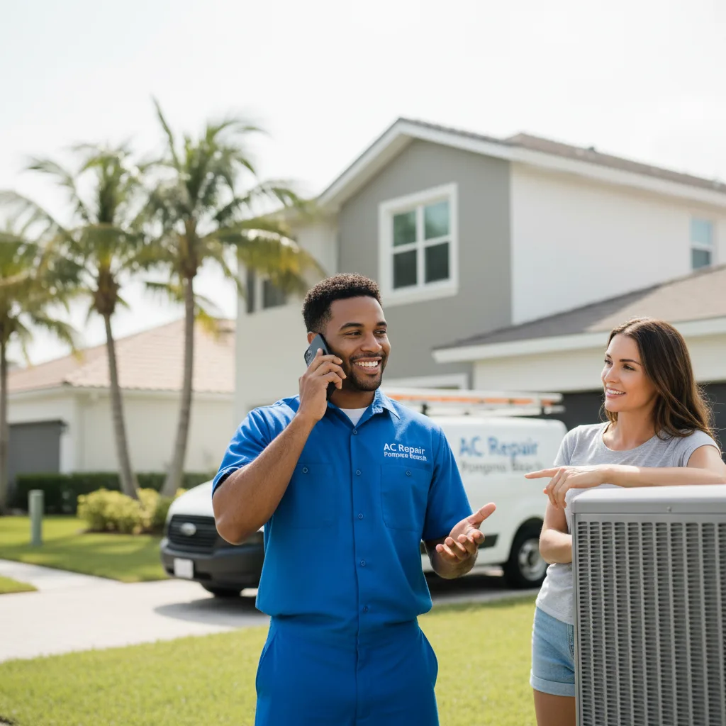AC Repair Pompano Beach customer support in Quaker Hill
